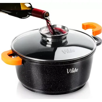 Hrnec Granitový hrnec se skleněnou poklicí TERRUNA AROMA 24 cm, 4 l