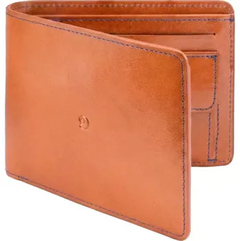 Peněženka Pánská kožená peněženka hnědá
