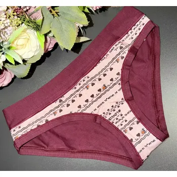 Kalhotky Dámské kalhotky Lovelygirl 6866 D carminio 5 (Velikost=L)