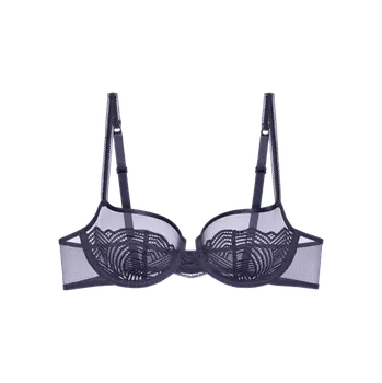 Podprsenka Dámská podprsenka Delightful Spotlight W - BLUE - tm. modrá 7064 - TRIUMPH BLUE 90D