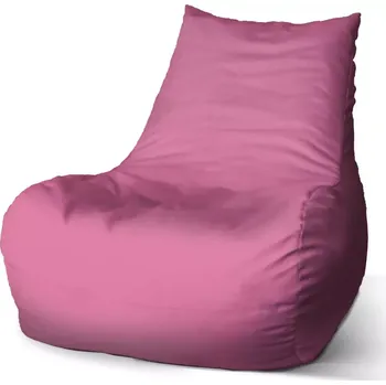 Sedací pytel Sablio Sedací vak Bean Azalkově růžová - 100 x 90 x 45 cm