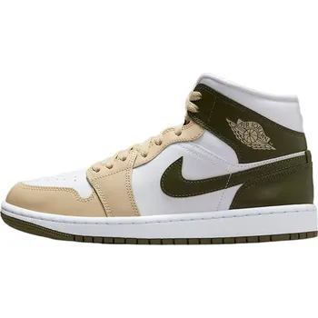 Dámské tenisky Dámské Vysoké tenisky NIKE WMNS AIR JORDAN 1 MID BQ6472-120 – Bílá 36,5