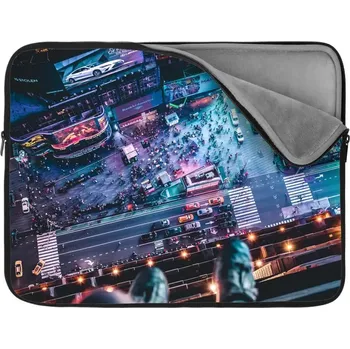 pouzdro na notebook Sablio Obal na notebook Pohled z výšky - 15,6"