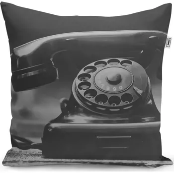 Polštář Sablio Polštář Starý telefon - 40x40 cm