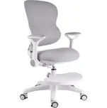 Dětská rostoucí židle Neoseat JUNI 006 — látka, pratelný potah, šedá