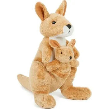 Hračka Teddies Klokan s mládětem plyš 16cm 0m+