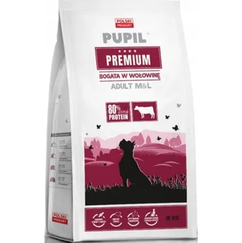 Krmivo pro psa Pupil Premium krmivo s hovězím masem 12 kg pro střední a velká plemena