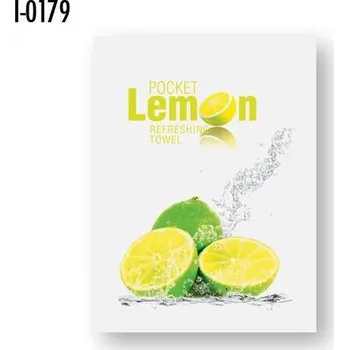 Papírový ubrousek Vlhčené osvěžující ubrousky Infibra Lemon, 500ks