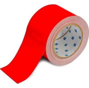 Kancelář Podlahová páska Brady ToughStripe, červená