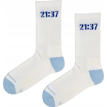 Pánské ponožky TakaPara Ponožky bílé velikost 41-45