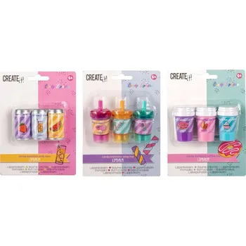 Péče o rty Balzám na rty voňavý Candy 3 ks