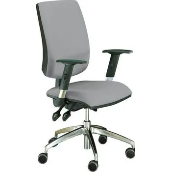 Kancelářská židle Yoki Lux, šedá