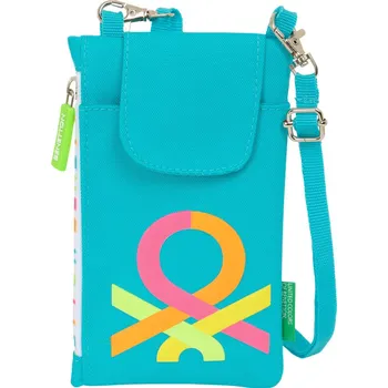 Peněženka Peněženka a pouzdro na mobil 2 v 1 Benetton Summer Modrá