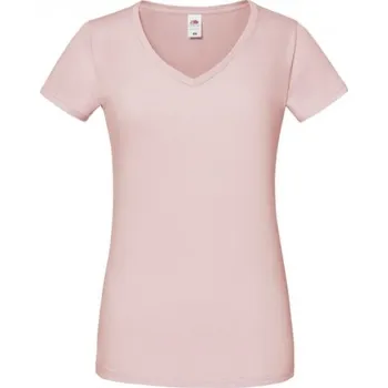 Dámské tričko Fruties Dámské tričko s krátkým rukávem Invence světle růžová M