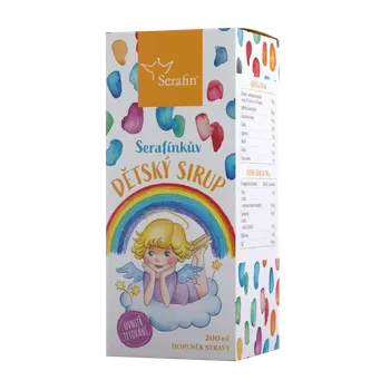 Sirup Serafín Serafínkův dětský sirup 200 ml poškozený obal