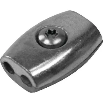 Lany Oválná svorka pro lano Nerezocel A4 4MM