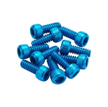 Pedál na kolo Piny Reverse Escape Pro + Black one set 10 ks, Light Blue, Alu