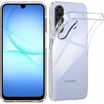 Pouzdro na mobilní telefon POUZDRO ULTRATENKÉ SLIM TPU SILIKONOVÁ GUMA PRO SAMSUNG GALAXY A17 4G/5G + SKLO