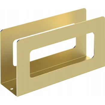 Obraz Držák na ubrousky Domer OLMO, zlatý kov, 1 ks