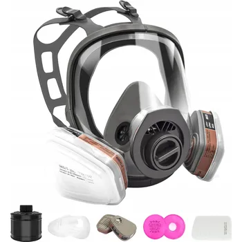 Pleťová maska POLOMASKA PROTIPRACHOVÁ MASKA LAKÝRNICKÁ OCHRANNÁ MASKA S FILTRY