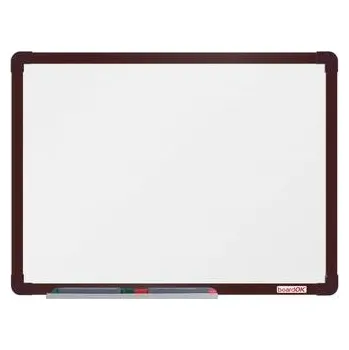 Kancelář Keramická tabule boardOK, 60 x 45 cm, hnědá