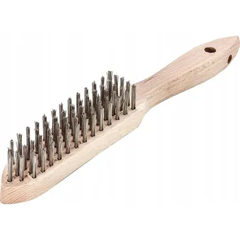 Drátěný kartáč Ruční drátěný kartáč, ocelový drát, vlnitý 0,