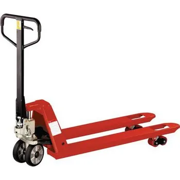 Stavebniny Paletový vozík, do 2500 kg, gumová řídicí kola