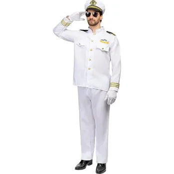 Funiglobal - Kostým kapitán lodi pro muže - M
