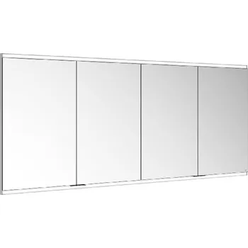 Koupelnový nábytek Keuco Royal Modular 2.0 - Zrcadlová skříňka s LED osvětlením, 180x70x16 cm, hliník 800410180100400