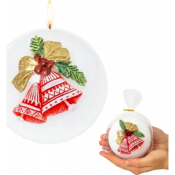 Svíčka Dekorativní parafinová svíčka bez vůně Quo Vadis 1 ks