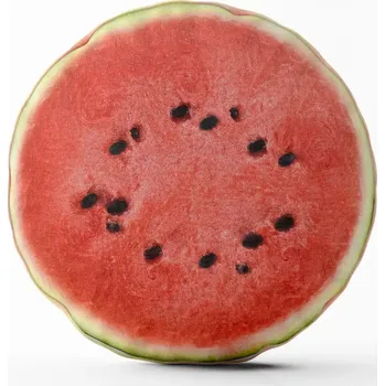 Polštář Sablio 3D polštář ve tvaru Meloun