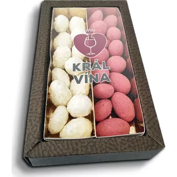 Čokoláda Sablio Mandle v čokoládě Král vína - 2x 80g