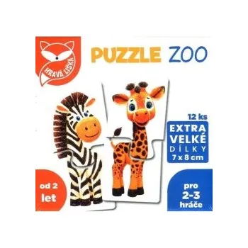 Puzzle Puzzle Zoo Hravá liška