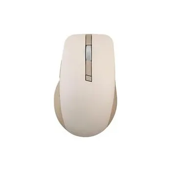 Počítačové příslušenství ASUS MOUSE SmartO MD200 SilentPlus béžová- optická bezdrôtová myš;;BT+2.4GHZ