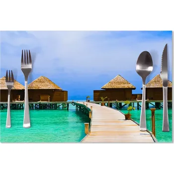 prostírání Sablio Prostírání Bungalovy na moři: 40x30cm