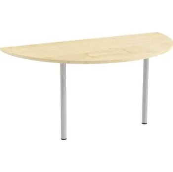 Stolová přístavba Abonent, 160 x 80 x 75 cm, 1/2 kruh, dezén javor