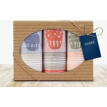 Utěrka DARRÉ Dárková kazeta utěrek 75 - Muffiny