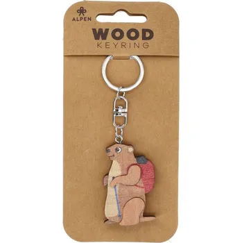 Přívěsek Dřevěný přívěsek Bobr