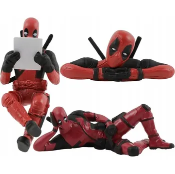 Figurka Anime Legends Deadpool 3 ks figurky SADA MINI FIGUREK