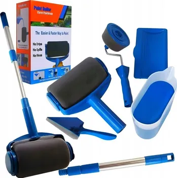 Malířský váleček WAŁEK DO MALOWANIA NIEKAPIĄCY ZESTAW MALÍŘSKÁ SADA 4v1 VÁLEČEK NEODKAPÁVAJÍCÍ