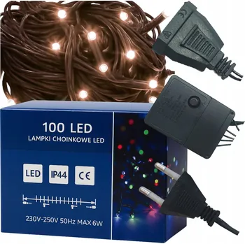 Vánoční dekorace Vánoční osvětlení na stromeček Modo24 pro vnitřní i venkovní použití, 6,5 m, 51 - 100 světýlek