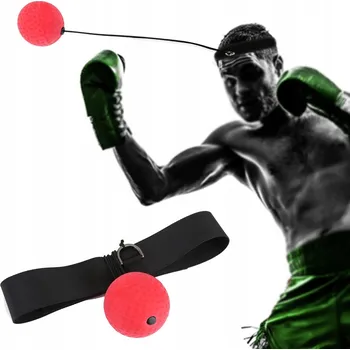 Reflexní boxerský míč 68vru 10 cm * 8 cm