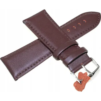 Řemínek na hodinky Kožený řemínek na hodinky 28 mm Diloy 302EA.28.2