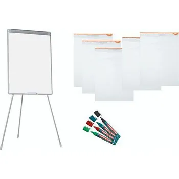 Flipchart Set Manutan Expert - Flipchart, popisovače a bloky