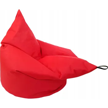 Taburet Taburet LEFRS sedací vak, pohodlné sezení pro děti, červený
