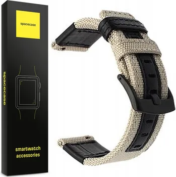 Řemínek na hodinky Řemínek Spacecase pro Samsung, bílý