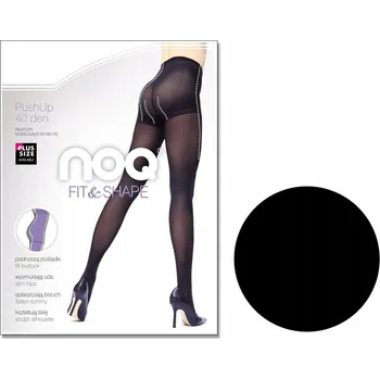 Dámské punčochy Punčocháče 40 DEN PUSH UP 5 Nero