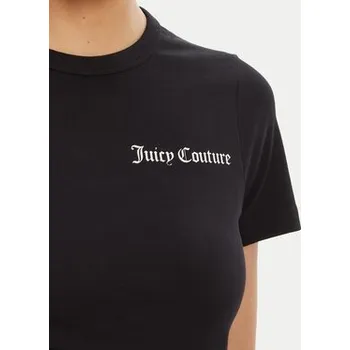 Juicy couture Dámské tričko JUICY COUTURE-JCWCT125319 101 BLACK Černé
