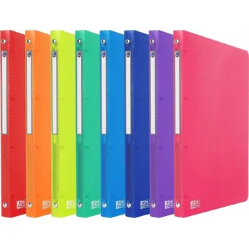 Šanon Oxford A4 zelený 25 mm 4 kroužky, voděodolný materiál