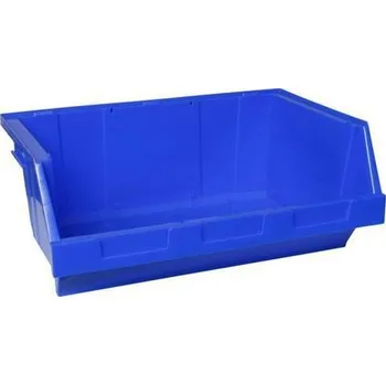 Úložný box Plastový box PE 25 x 60 x 40 cm, modrý